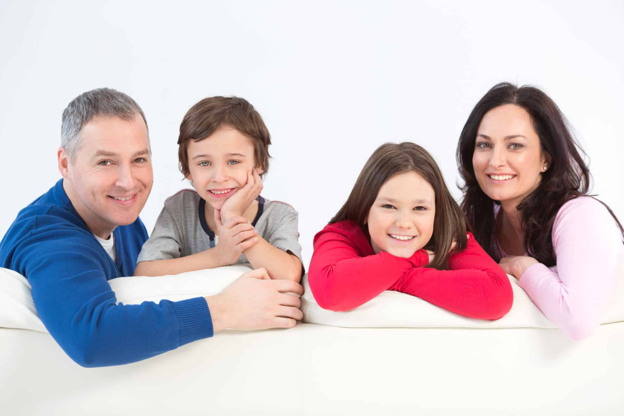 Photo of happy family for SpaDental Chard reviews