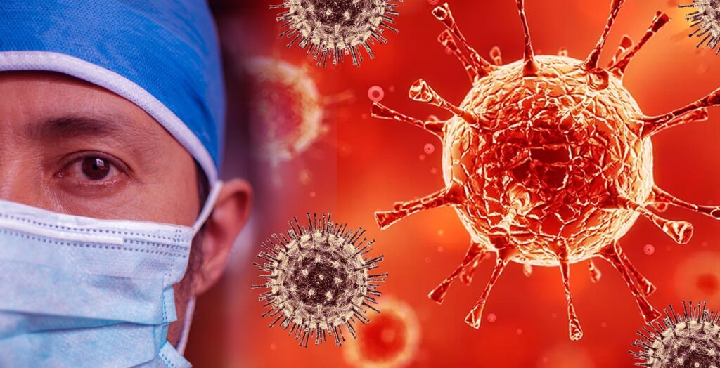 dental triage and referral as dentists wears mask for coronavirus